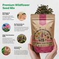 thumbnail image 4 of Organo Republic 19 Annual & Perennial Wildflower Seeds Mix for Attract Bees & Butterflies, 4 of 6