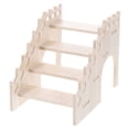 thumbnail image 4 of OATIPHO Beige Wooden Hamster Ladder for Decor Natural Material Safe Exercise, 4 of 8