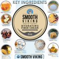 Smooth Viking Hair Cream for Men Grooming Hair Product Matte Finish