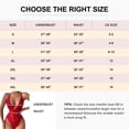 thumbnail image 7 of QYLUX Sexy Lingerie for Women Deep V Teddy Sheer Lace Bodysuit One Piece Babydoll,Black,L, 7 of 7