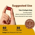 thumbnail image 4 of Micro Ingredients Pumpkin Seed Oil with Saw Palmetto, Cold Pressed, Pure Virgin Oil, Essential Fatty Acids, & Phytosterols, 60 Softgels, 4 of 5