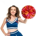 thumbnail image 7 of Pebbuoy Cheerleading Bouquet Metallic Foil Hand Flowers Kids Teens Sports Team Ball Game Cheerleader Streamers Pom Poms, 7 of 7