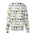 thumbnail image 4 of FrzhBrz Valentines Day Long Sleeve Scrub Top for Women Plus Size Casual Fun Heart Printed Scrubs Jackets Medical Nurse Workwear Tops, 4 of 4