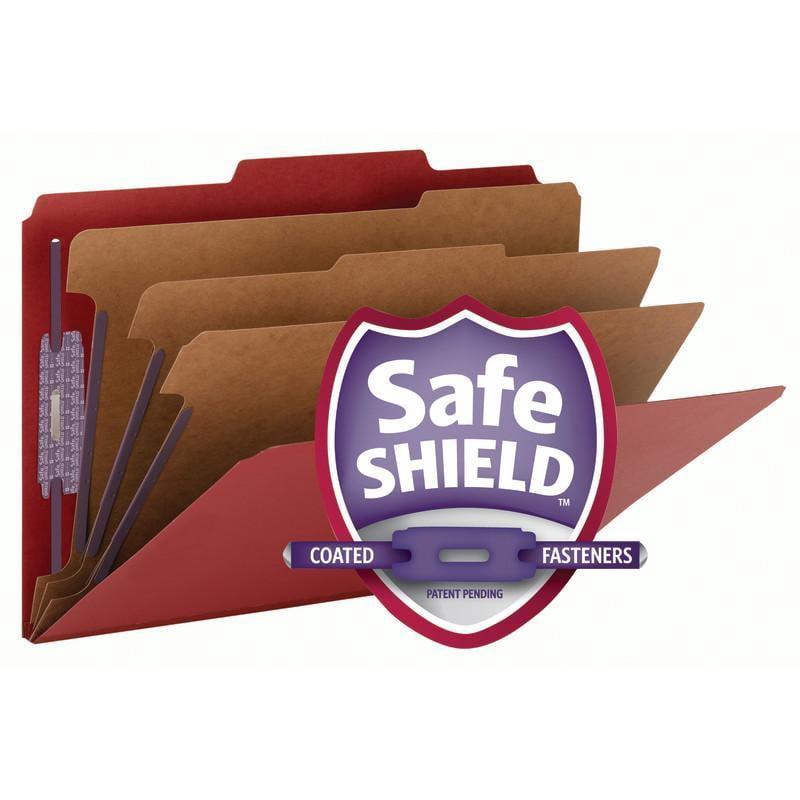Smead Pressboard Classification File Folder with S