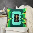 thumbnail image 3 of FIFA WORLD CUPFundas de almohada de terciopelo con tema, regalos de funda de almohada, decoración para el hogar, cojín de lanzar, regalo de cumpleaños para fans y parejas. 45cm x 45cm., 3 of 6
