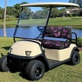 thumbnail image 4 of Pzuqiu Purple Butterfly Design Golf Cart Seat Covers Breathable, Lightweight Golfcart Accessories Fit for EZGO Club Car, 4 of 10