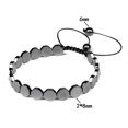 thumbnail image 2 of YABCSAZ Bracelet Magnétique en Pierre Noire Forme Santé Rétro Tissé Soins Personnels & Offres Beauté!, 2 of 4