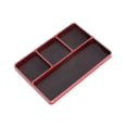thumbnail image 1 of Terraxo Plateau Organisateur de Vis RC Étui de Rangement en Aluminium Porte-Outils avec Compartiments Organisation Adaptée pour Modèle RC Réparation Électronique Sm Rouge, 1 of 8