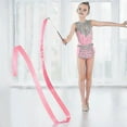 thumbnail image 4 of 5 Pcs 2m Artistic Streamer Rhythmic Gymnastics Ribbon Wands - Dance Ribbons Set, 4 of 5