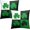 Patrick-2, variant on St Patrick''s Day Decor Pillow Covers 16x16 Green Leaf Clover Hat Decorative Throw Pillow Covers Simple Holiday Pillow Covers St Patricks Home Decor for Couch Bed in 2 Pcs