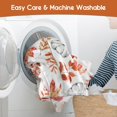 thumbnail image 5 of Fall Thanksgiving Blankets,Football with Maple Leaves Farmhouse Blanket Throw,Thanksgiving Fall Flannel Fleece Throw Blanket for Home Living Room Couch Bed Chair or Dorm Decor 60"x50", 5 of 7