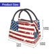 thumbnail image 2 of Easygdp Vintage American Flag Bolsa de Almuerzo Insulada Reutilizable, Bolsa de Mano y Bandolera para Oficina, Trabajo, Viajes, 2 of 6