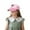 1-Pink84, variant on Byoo Toddler Girls Glitter Heart Patch Baseball Hat Gradient Shimmer Brim Layout Designed Beach Trips Baseball Hats