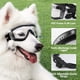 thumbnail image 4 of Gafas para perros Protección para los ojos al aire libre Correa ajustable Fácil de poner Gafas de sol para mascotas-Transparente JAMW Sencillez, 4 of 5