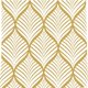 thumbnail image 2 of Papel tapiz geométrico de hojas doradas, papel tapiz autoadhesivo de estilo bohemio para decoración del baño y el hogar, 2 of 5