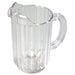 thumbnail image 2 of Winco WPC-48 48 oz Single Spout Polycarbonate Water Pitcher, Clear, 2 of 2
