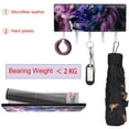 thumbnail image 5 of PhooArto Key Holder for Wall Decorative with 5 Key Hooks, Lion and Purple Galaxy Holders Wall Mount Organizer with Mail Key Rack, Self Adhesive, 5 of 7