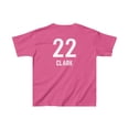 thumbnail image 2 of The Goat Caitlin Clark 22 for Women's Basketball Fan Gift Kids Cotton Tee, 2 of 2