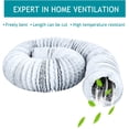 thumbnail image 4 of Advanced Air Ducting for HVAC Ventilation, Flexible Dryer Vent Hose, Heat Resistant and Fire Resistant, Suitable for Air Inlets/Outlets of Air Conditioners, Kitchens, Clothes, 4 of 5
