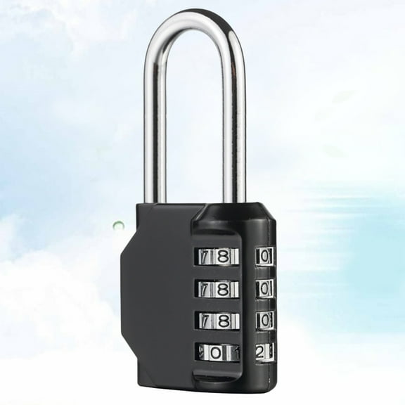 Raindrops 1PC Metal Cabinet Lock Hanging Lock for Indoor Storage with Password Protection