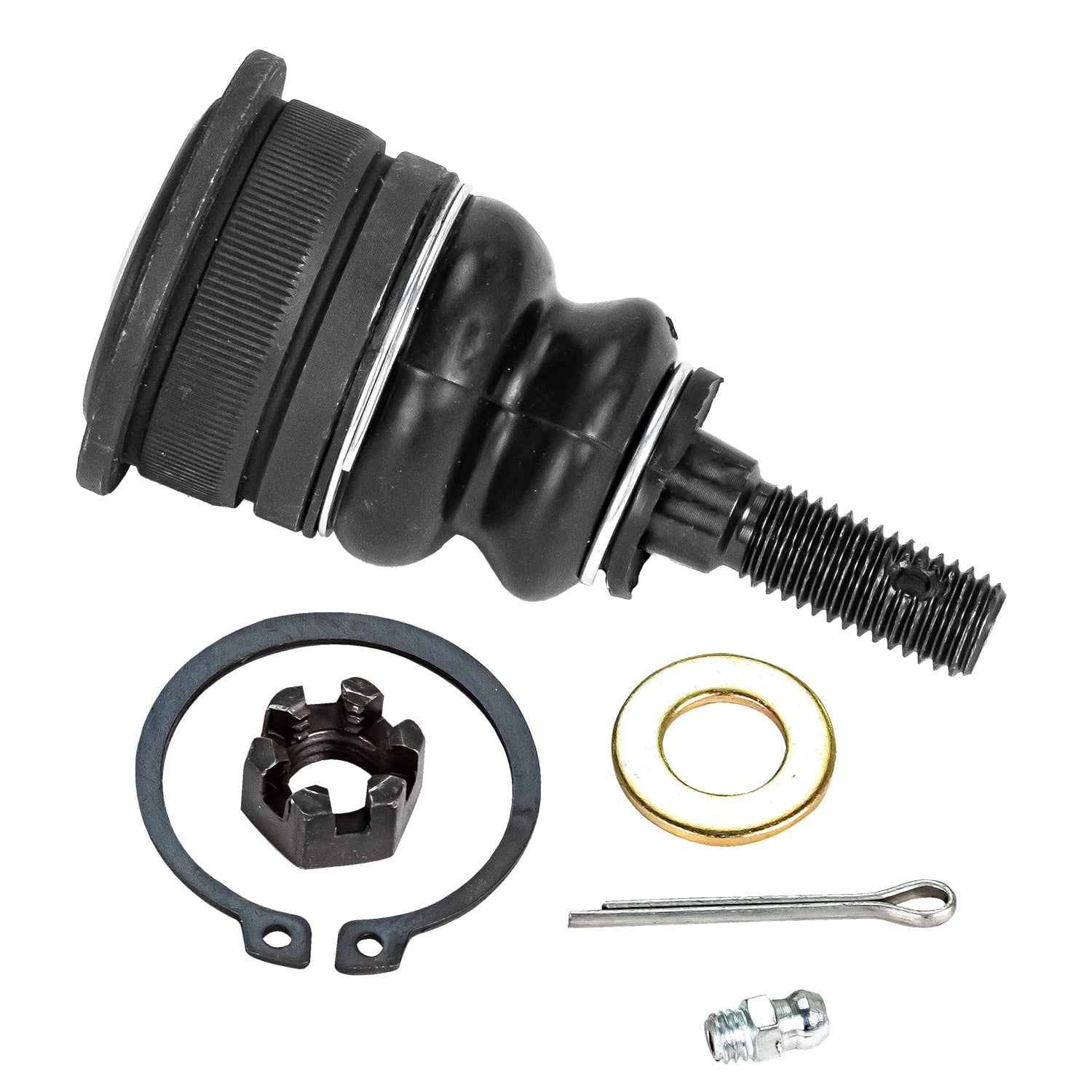 Detroit Axle - Front 2pc Ball Joints for 02-05 Ford Explorer Lincoln Aviator Mercury Mountaineer, 2 Upper Ball Joints Assembly 2002 2003 2004 2005 Replacement