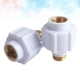 thumbnail image 2 of 2Pcs Calentador de agua eléctrico universal Pared Intergeatd Cabeza de cobre Aislamiento Pared Energía solar Protección contra fugas Accesorios Blanco, 2 of 4