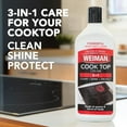 thumbnail image 2 of Ceramic and Glass Cooktop Cleaner - Heavy Duty Cleaner and Polish (10 Ounce Bottle and 3 Scrubbing Pads), 2 of 4
