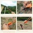 thumbnail image 4 of Cuerda de Camping HIKEMAN con Polea de Trinquete de 4 mm y 4 m de Nylon/Poliéster, 4 of 7
