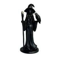 FVDPWYE Halloween Witch Statue Collectible Figurine for Fireplace Bookshelf Entrance