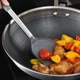 thumbnail image 4 of Pala de silicona de acero inoxidable para cocina doméstica, cuchara para sopa, espátula, cuchara para saltear, pala para saltear, juego de utensilios de cocina, 4 of 4