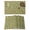 Green, variant on Beige Sunflowers Fall Placemats Set of 4, Thanksgiving Botanical Floral Placemats for Dining Table, Place Mats for Kitchen Tabletop, Waterproof Wipeable Dining Table Mats Set