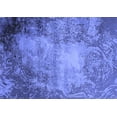 thumbnail image 1 of Ahgly Company Machine Washable Indoor Rectangle Oriental Blue Industrial Area Rugs, 8' x 12', 1 of 4