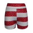 thumbnail image 3 of QLEICOM Womens Athletic Shorts, Plus Size Shorts, Fitness Leggings Fitness Independence Day Printed Yoga Sweat Pants Yoga Shorts, Running Shorts, Comfy Beach Shorts, Cycling Shorts Red XXL, 3 of 3