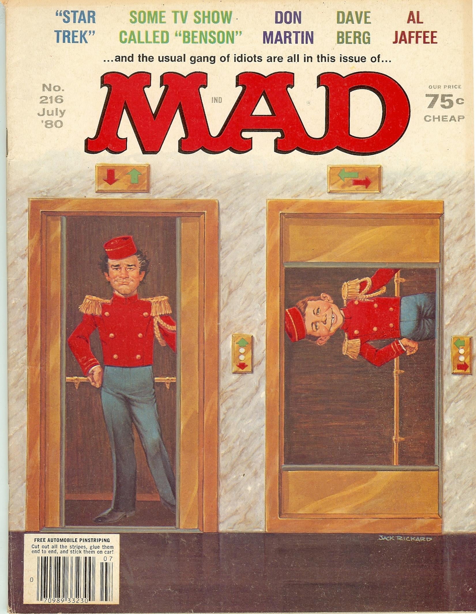 MAD Magazine #216 July 1980