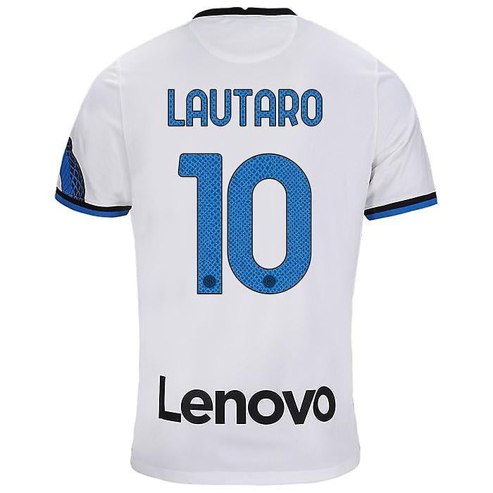 21-22 F.c. Internazionale Milano Away Shirt Number 10 Lautaro