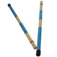 thumbnail image 4 of 1 Par de Palillos de Tambor de Varil de Bambú de 40 Cm para Palillos de Música Folclórica de Azul Sunnimix Escobillas de tambor de bambú, 4 of 6