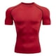 thumbnail image 1 of Playeras De Compresión Para Hombre Camisa Informal A Rayas Para Hombre, Camisa De Manga Corta Con Botones Y Cuello Vuelto, 1 of 3