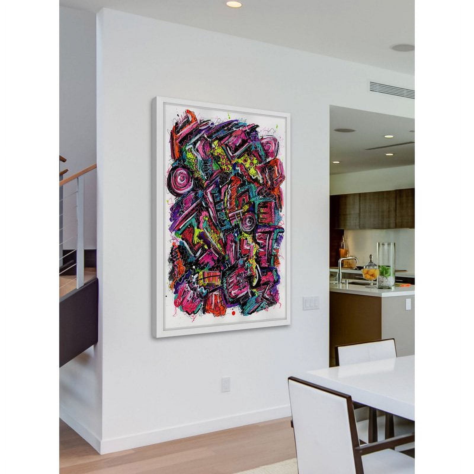 "Spun" Framed Painting Print