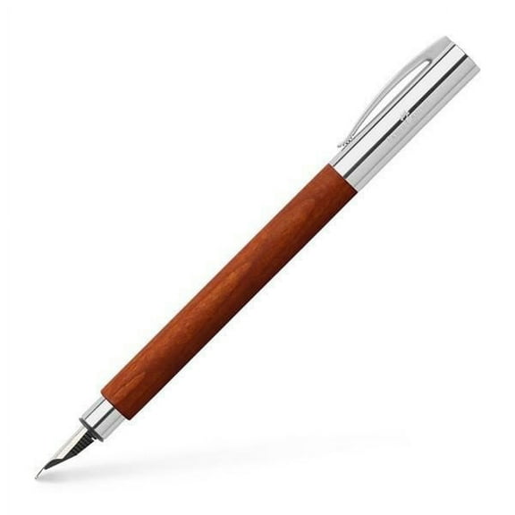 Faber-Castell Ambition Fountain Pen, Pearwood Brown - Medium - FC-148180