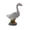 Chrysanthemum Goose, variant on HAHUT Realistic White Porch Goose Statue, Durable Lawn Art Sculpture Ornament, Decorative Resin Duck Figurine for Patio Balcony Yard Entryway Housewarming Gifts