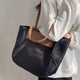 thumbnail image 1 of Bolso de mano de lona de nailon de gran capacidad para mujer Nuevo bolso de mano de gran capacidad para viajeros Bolso de mano versátil, 1 of 5