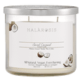 thumbnail image 5 of Halarosis, 17 oz, Soy Candle, Sweet Coconut, Container Candle, 5 of 5