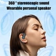thumbnail image 3 of Aufmer 2 Pcs Over Ear Bluetooth Headphones, Long Battery Life Gaming Earphones for Business Sports, High Quality Sound Wireless Headset, Noise Cancelling Headphones with Fast Charging Gift, 3 of 6