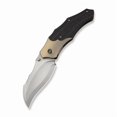 thumbnail image 2 of WE Knife Orc Boss 24042-2 Twill Carbon Fiber Titanium CPM 20CV Steel Knife  Cuchillo, 2 of 9