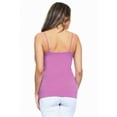 thumbnail image 3 of Women's Seamless Triple Criss-Cross Front Cami Tank Top, Orchard, One Size, 1PC, 3 of 5