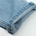 thumbnail image 5 of KIDSCOOL SPACE Boys Jeans,Little Boy Elastic Band Inside Ripped Soft Summer Slim Denim Pants,12-13 Years, 5 of 5