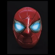 خوذة العنكبوت العنكبوتية من سلسلة Marvel Legends مع عيون متوهجة ، 6 إعدادات الإضاءة واللياقة القابلة للتعديل