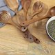thumbnail image 4 of Wooden Spoons For Cooking Teak Wooden Utensils Set Wood Spatula For Nonstick, 4 of 4