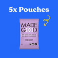 thumbnail image 2 of MadeGood Double Chocolate Soft Baked Mini Cookies Box of 5 Pouches, 2 of 8