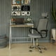 thumbnail image 4 of Silla de Oficina GERENCIAL TOPLIVING COLOR GRIS CON CABECERA AJUSTABLE Y BASE METALICA GIRATORIA, 4 of 8